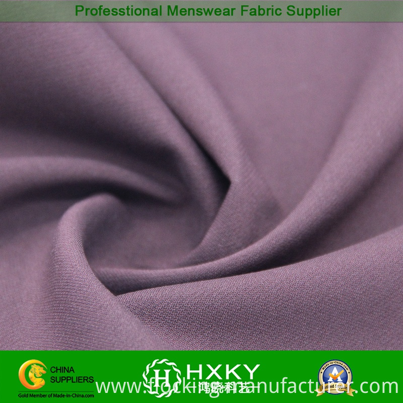 Spandex Poly Fabric with Shadow Twill for Men's Jacket